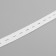 The elastic band is perforated, 20 mm, 25 m, white color