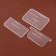 Set of patterns "Cartholder with departments", 7 × 10 × 0.5 cm, 3pcs, acrylic