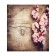 Set of napkins for setting the table "Cherry flowers", rectangular, size 32x46 cm, 4 pcs