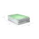 Notepad for spirals A6 80 sheets, cage, Erichkrause "Motion" Plastic Cover Silkography, Blok Offset Beliece 100%, Green
