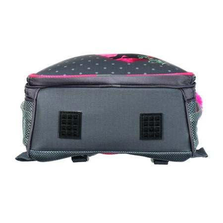 School backpack 38 x 30 x 16 cm, ergonomic back, stavia "black cat", gray-6