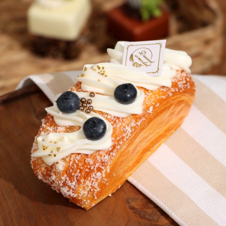 Flee "Bun with cream" 14x7x7cm-1