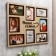 Photo frame of HDF "Our family" in 8 photos 10x15 cm (plastic screen)
