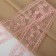Lace on a grid, 50 mm × 11 ± 1 m, pale pink color