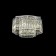 Ceiling Lamp MayToni Dia005CL-06CH, 6HE14, 60W, 45x45x25 cm, color chromium
