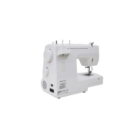 Sewing machine Comfort 130, 60 watts, 35 operations, semiautomatic device, white and blue-3