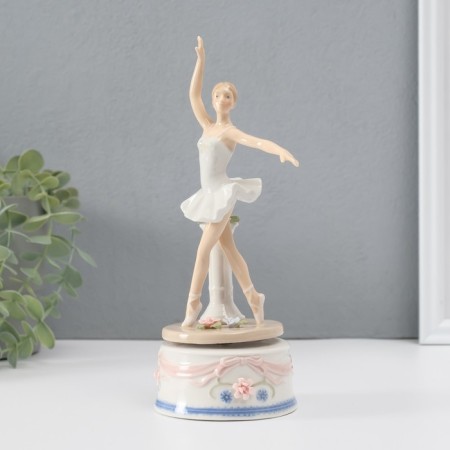 Souvenir Ceramics under porcelain "Ballerina" 22x9x9 cm