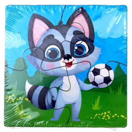 Puzzle 4 in 1, 10x10 cm-5