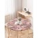 Tables on the table “Flower picture”, round, oxford, elastic band, size 120x120 cm, diameter 75-100 cm