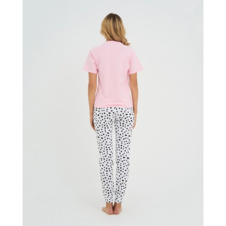 Female Pajama KAFTAN "Heart" p. 44-46-5