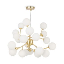 Светильник подвесной Maytoni MOD545PL-24BS, 24хG9, 28Вт, 65х65х146,5 см, цвет золото