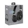 TFN Atom headphones, wireless, invoices, microphone, FM, Microsd, 300 Mam, backlight, black
