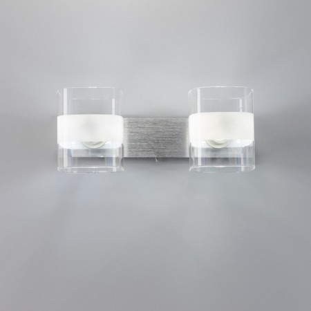 Sconces Citilux "Virta" CL139320, 32x10 cm, 2x60W, E14, color gray color-13