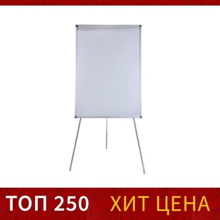 Flipchart magnetic marker, 70x100 cm, calligrata standard, in aluminum profile, on a tripod-2