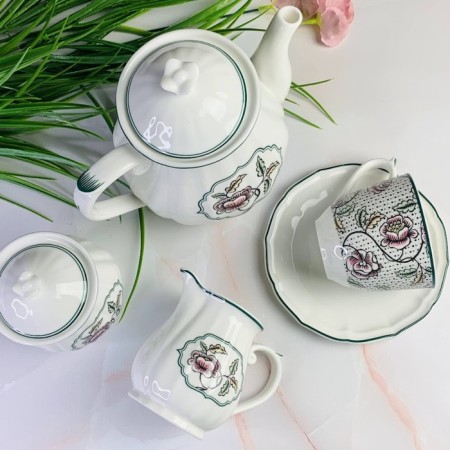 Tea set of Lenardi Gloria, 15 items-1