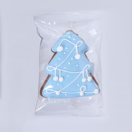 New Year. Chocolate cookies “Christmas tree assorted” 35 gr (1 Cor = 16pcs)-5