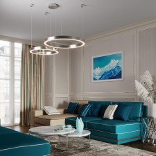 Additional bowl for 2 lamps