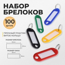 A set of key keycels 100 pieces, 53 mm, mix