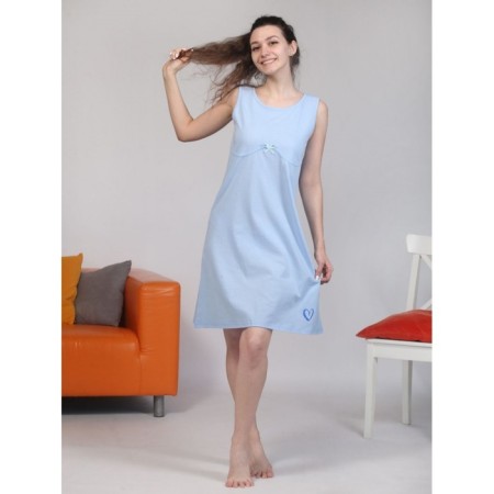 Night shirt female, size 56, heavenly color-6