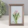 Photo frame plastic 10x15 cm "The wavy line on silver" 1.3x12x17 cm