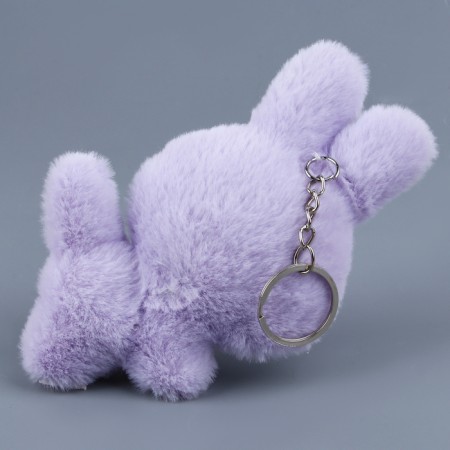 Soft toy "Beasts" on the key chalk, 12 cm, species mix-1