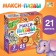 Maxi - Puzzles "Animals of Africa", 7 puzzles, 21 elements
