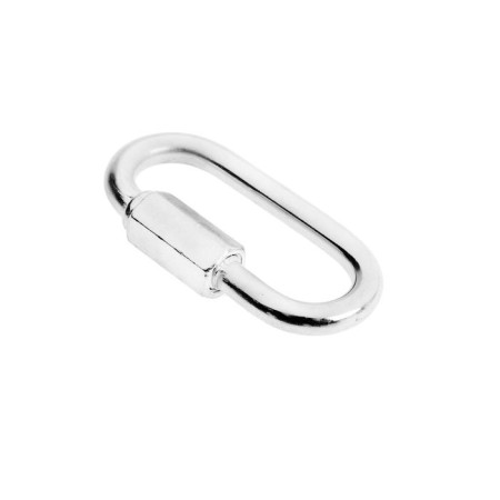 Carabiner of the screw tundra Krep, M5, galvanized, 1pc