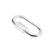 Carabiner of the screw tundra Krep, M5, galvanized, 1pc