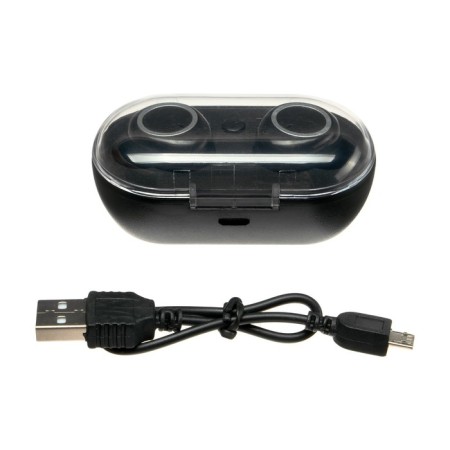 Wireless headphones Luazon VBT 1.20, vacuum, Bluetooth 5.0, 300 mAh boxing, black-4