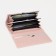 Women's wallet on magnets, powder color