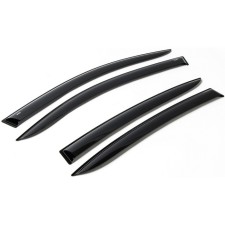 Window deflectors, Rival, Lada Vesta 2015-n., Listen PMMA, 4pcs., 36006001