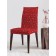Czech for a chair "Red Fun", decorative, velor