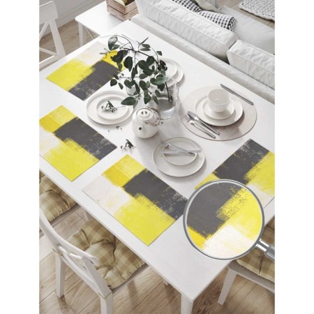 A set of napkins for setting the table "Brows of Grange", rectangular, size 32x46 cm, 4 pcs-1