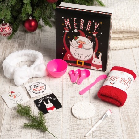 New Year's gift "Merry X-Mas" towel and accessories