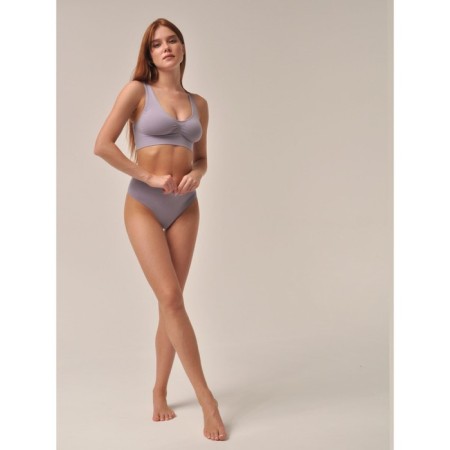 Women's Thong panties with high landing Mirey String, size 48-50, storm color-1