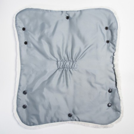 Hand clutch, light-gray color-2
