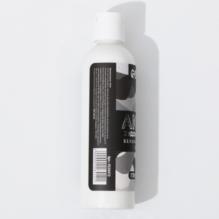 Acrylic paint, color was white, glossy 120 ml-1
