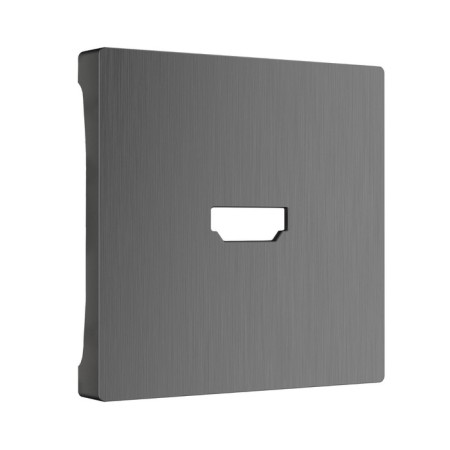 HDMI outlet for an outlet (corrugated graphite) WL04-HDMI-CP