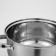 Grette stainless steel pan, 2.3 l, d = 18 cm, with a lid, the capsule, induction