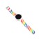 Watch is an electronic watch, silicone strap
