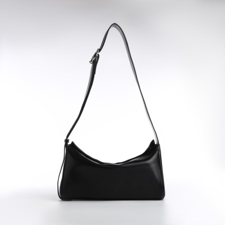 Bag Women's Cross-Bodi, on a zipper, black color