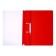 Calligrata, A4, 180 microns, red, transparent top, perforation folder