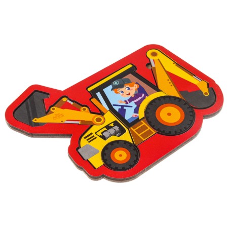 Puzzle puzzle "Tractor" for the smallest-1