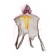 Carnival accessory "Skull" in a hat, MIX color