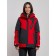 Ski jacket female, size 48, red color