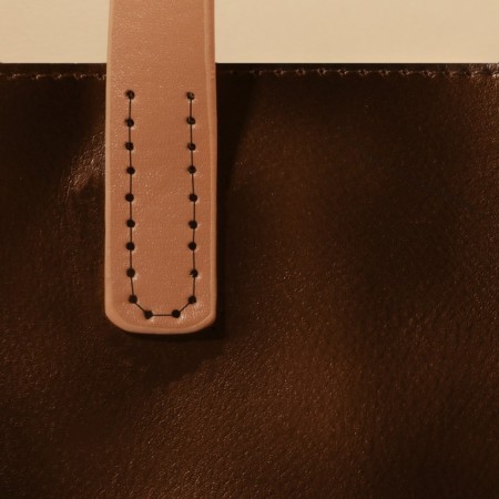 Handles for bag, pair, 52 ± 2 × 2 cm, beige color-4