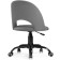 Computer chair Irre Metal/velor, black/gray 56x60x87 cm