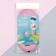 Tourist set: sleep mask, take in a case, color mix
