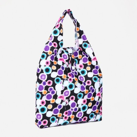 Permanent bag on the button, black/multi -colored color-1