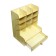 Organizer-Claus desktop DEVENTE. Academy 21 x 15 x 25.5 cm, MDF, natural, cardboard box